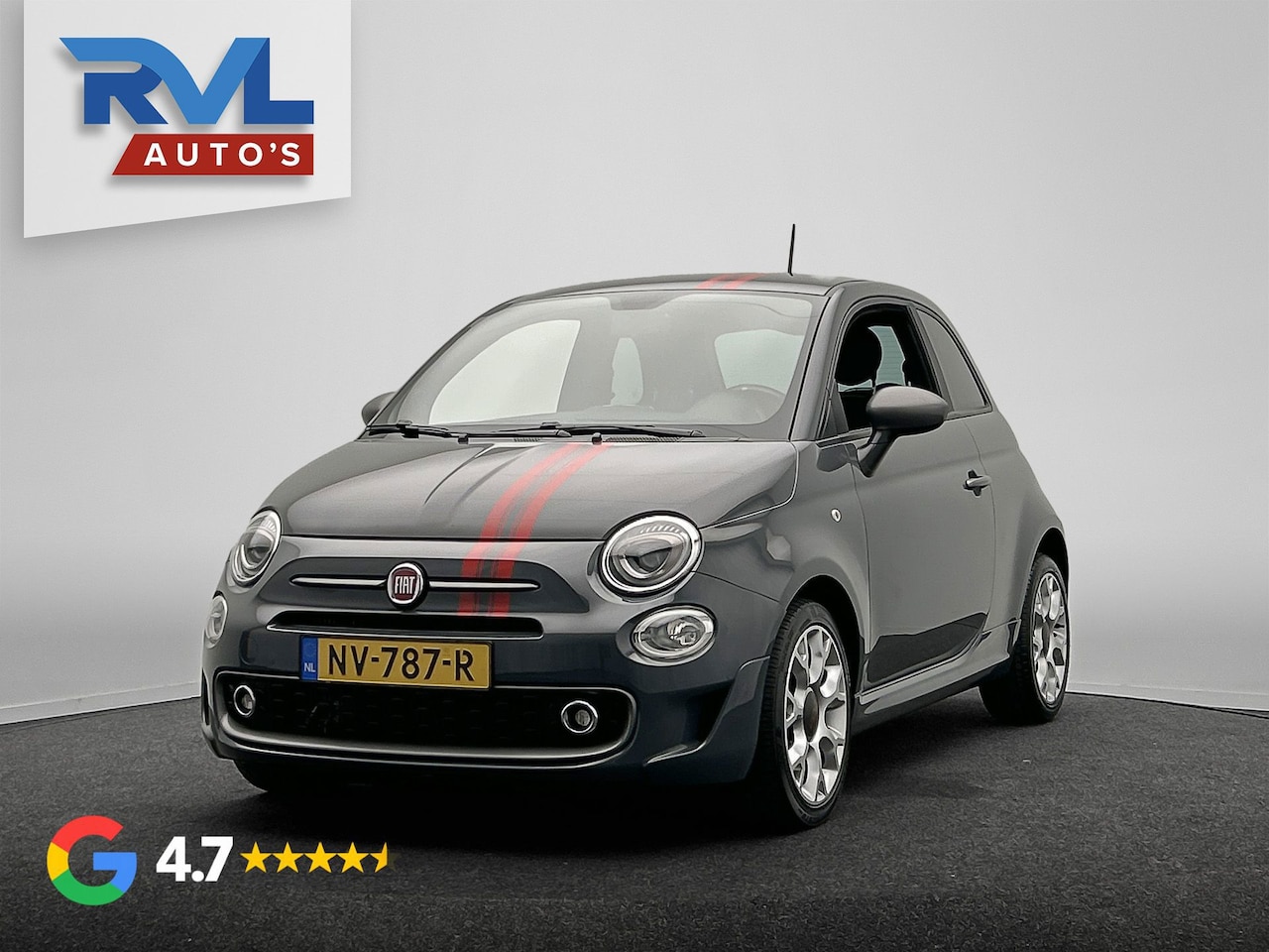 Fiat 500 - 0.9 TwinAir Turbo Sport | Origineel NL | Airco | LMV | Leder | Elektr. Ramen | - AutoWereld.nl