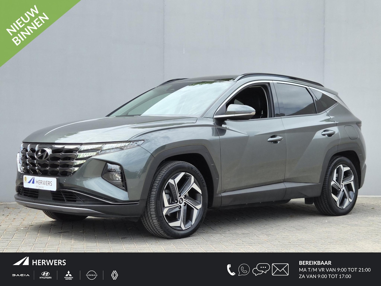 Hyundai Tucson - 1.6 T-GDI PHEV Premium Sky 4WD / Fabrieksgarantie tot 05-2027 / Dealer onderhouden / Trekh - AutoWereld.nl