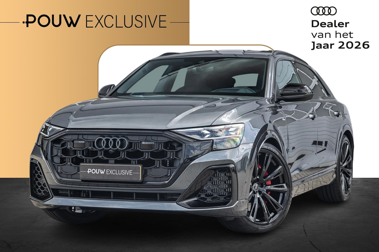 Audi Q8 - 60 TFSIe 490pk quattro Pro Line S Competition | Achterasbesturing | Trekhaak | Panoramadak - AutoWereld.nl