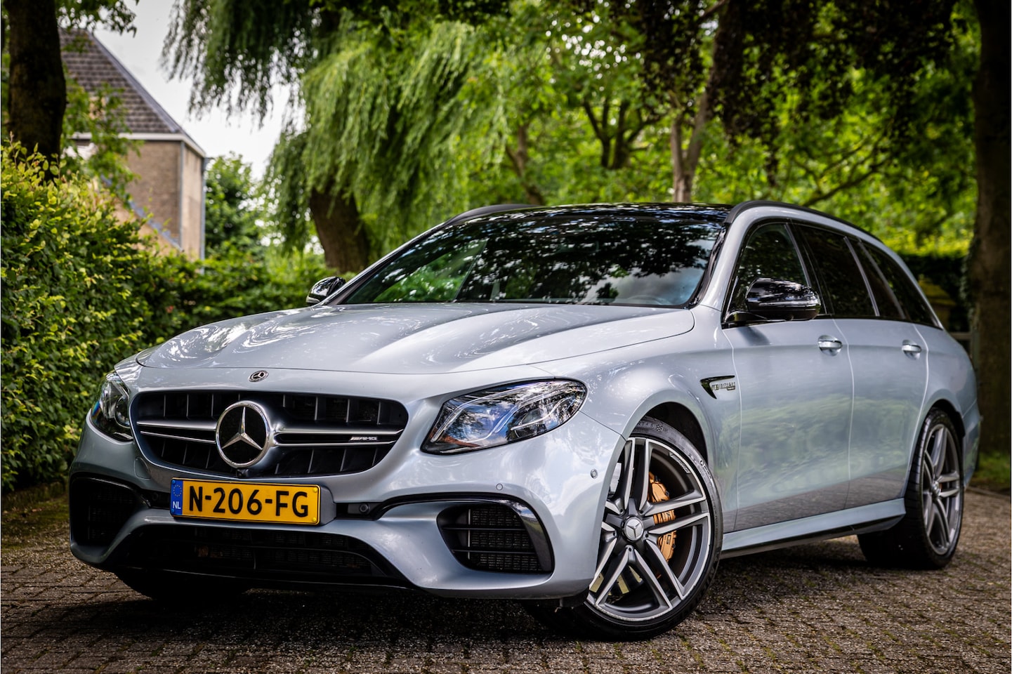 Mercedes-Benz E-klasse Estate - AMG 63 S 4MATIC Premium Plus Keramisch Performance Stoel Soft Close HUD Panorama - AutoWereld.nl