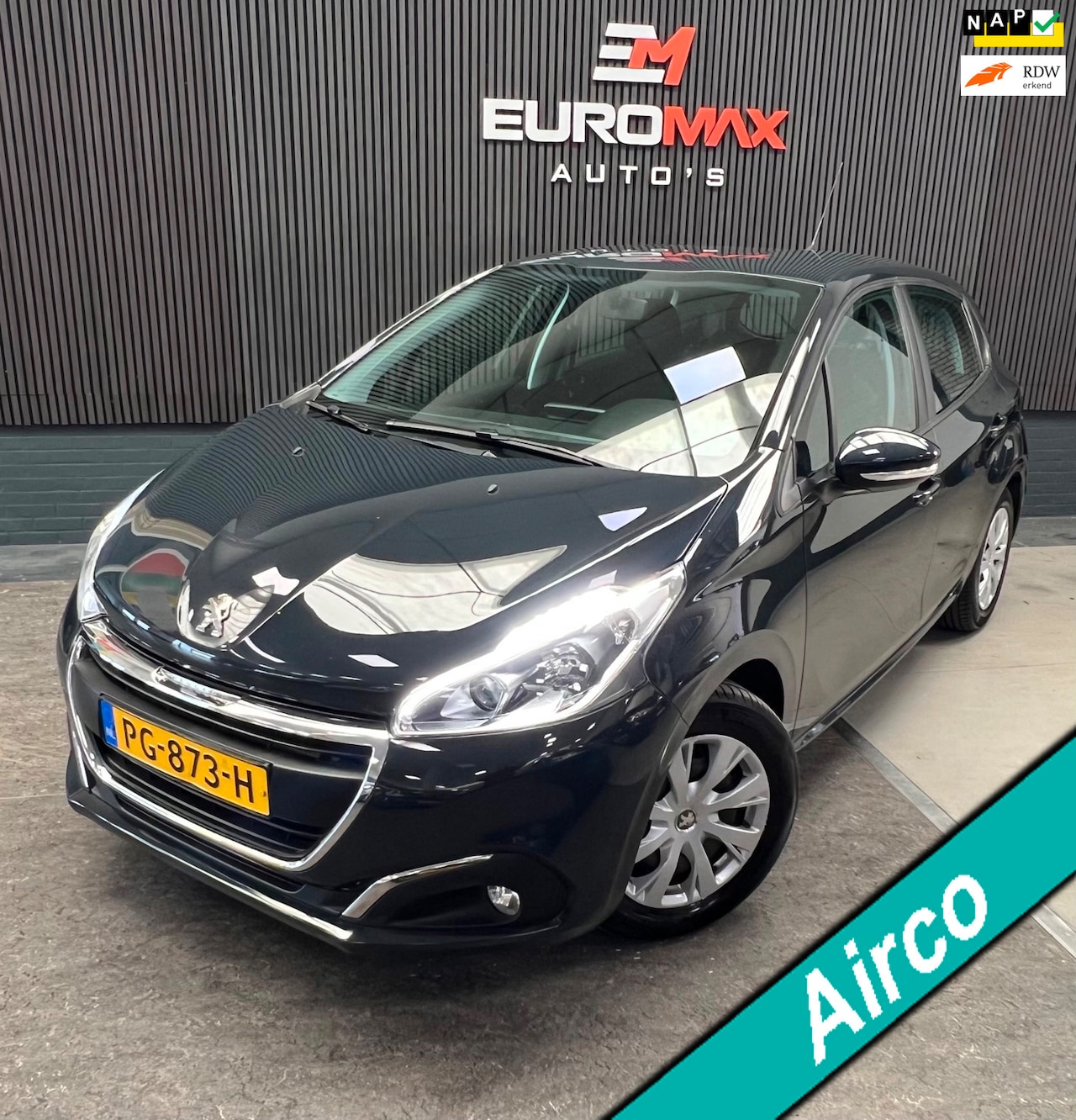 Peugeot 208 - 1.2 PureTech Blue Lion - Distr Vervangen - 2e eigenaar - Nav - Cruise - AutoWereld.nl