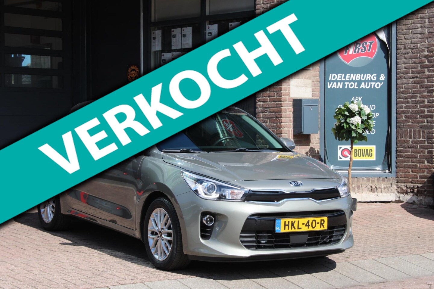 Kia Rio - 1.4 DynamicLine // Apple/Android auto // Automaat // Stuur/stoel verwarming - AutoWereld.nl