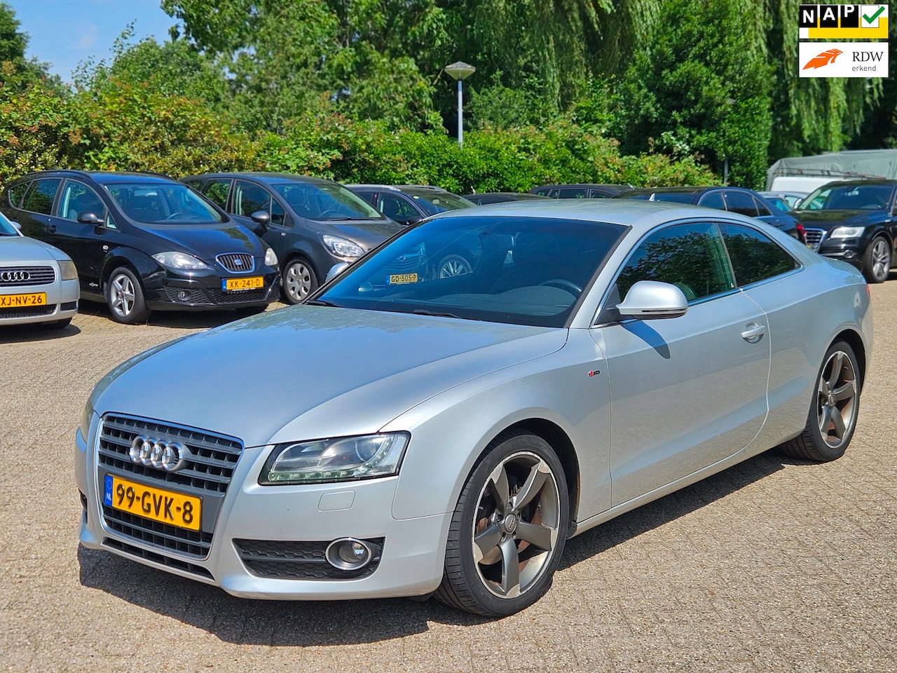 Audi A5 Coupé - 1.8 TFSI Pro Line|AUT|Navi|Clima|PDC|APK 8-2027|NAP| - AutoWereld.nl