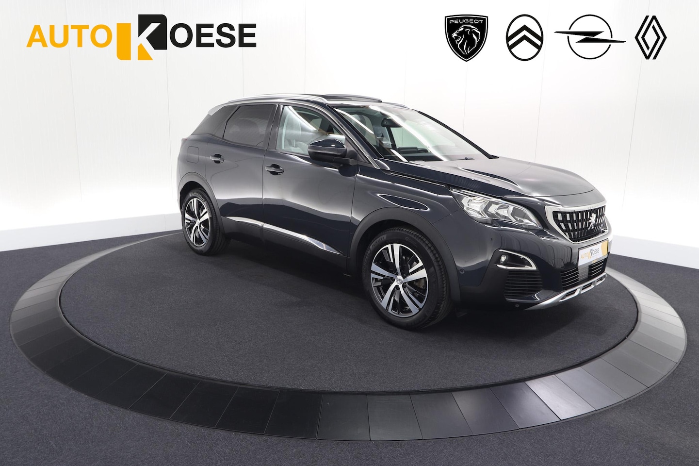 Peugeot 3008 - 1.6 PureTech 180 Allure | 1.500 KG Trekgewicht | Schuif-Kantel dak | Dodehoekdetectie | C - AutoWereld.nl