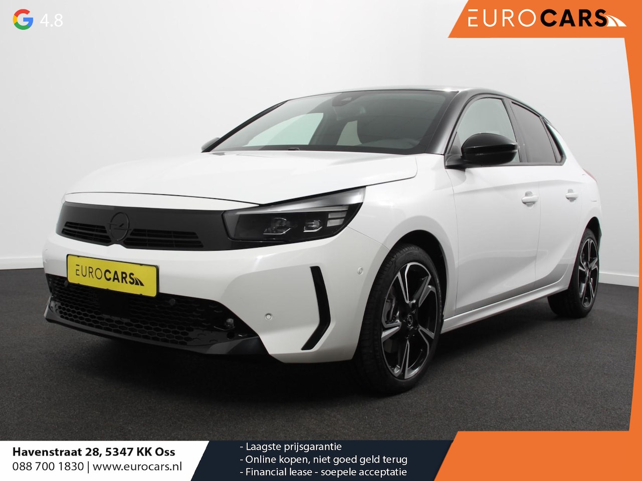 Opel Corsa - 1.2 Turbo 136pk Automaat Hybrid GS Line Navigatie Apple Carplay/ Android Auto Camera Parke - AutoWereld.nl