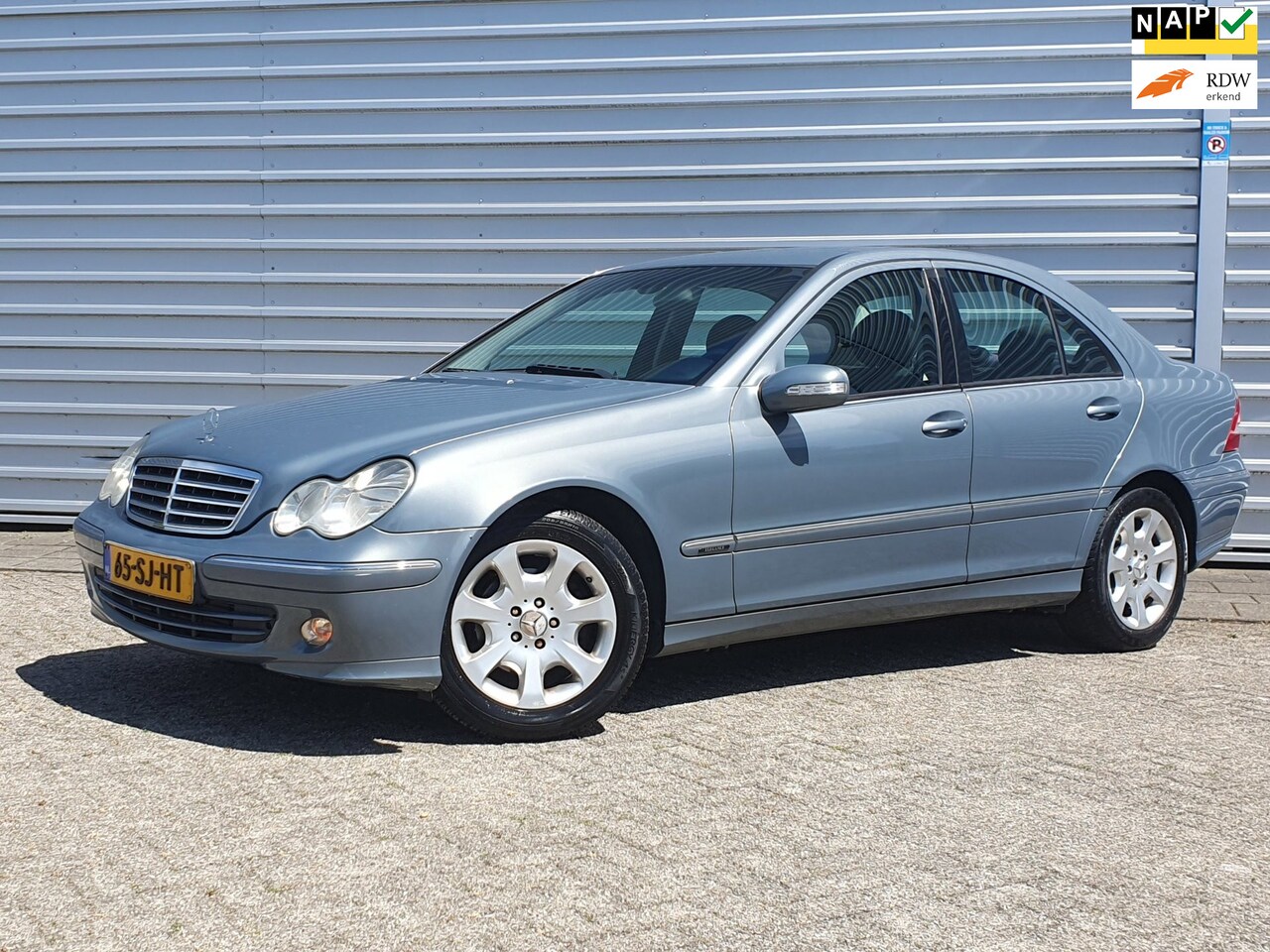 Mercedes-Benz C-klasse - 180 K. Eleg Clima/Cruise/LM 16" - AutoWereld.nl
