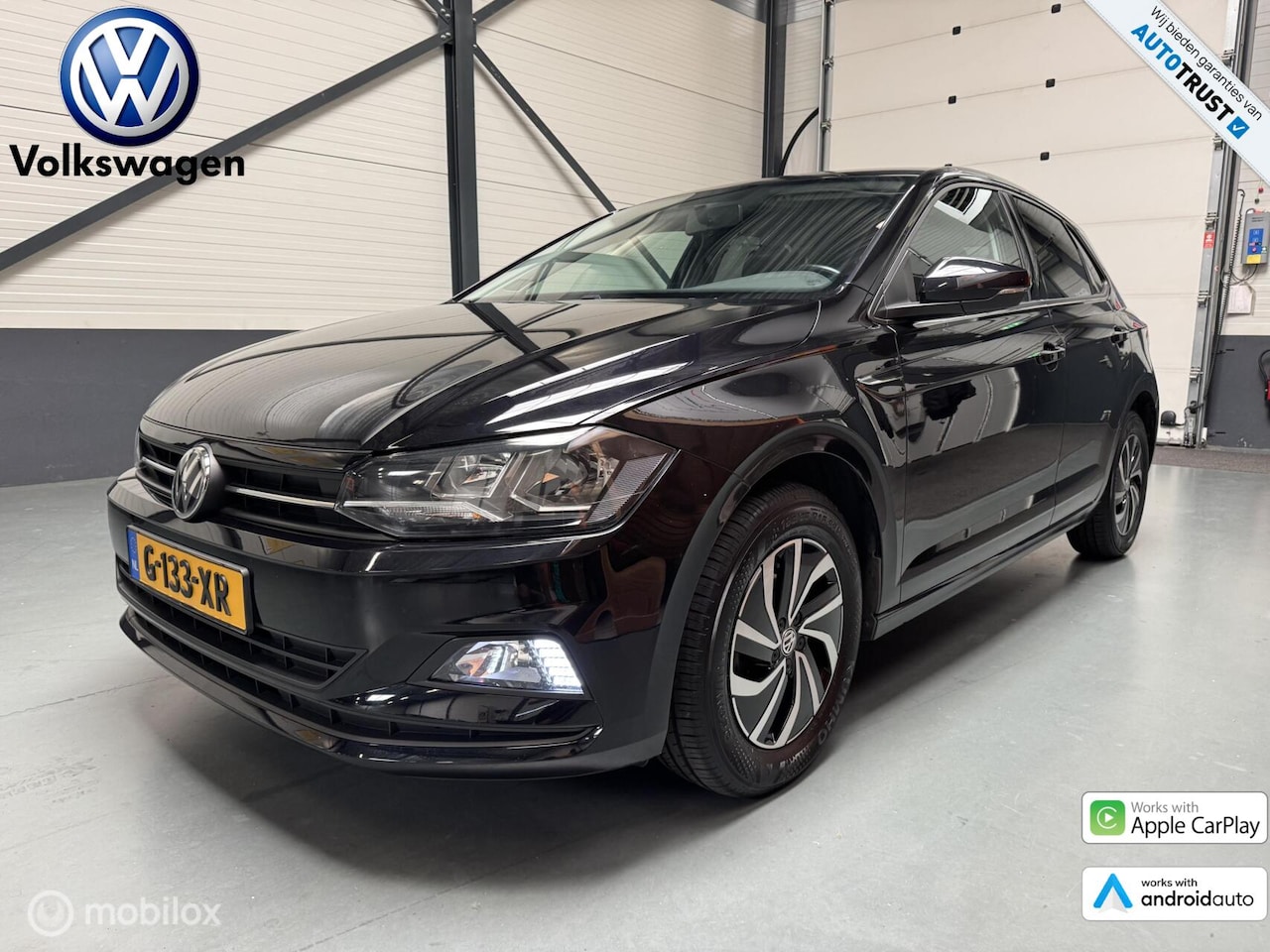 Volkswagen Polo - 1.0 MPI Airco|Cruise|CarPlay|NL-Auto|NAP! - AutoWereld.nl