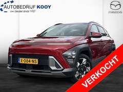 Hyundai Kona - 1.6 GDI HEV Premium / Afn. trekhaak / Leder / 360 camera