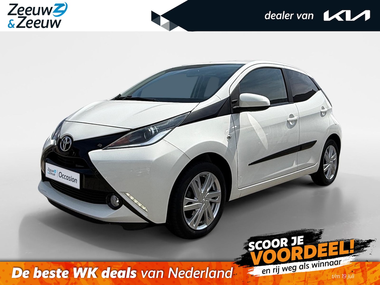 Toyota Aygo - 1.0 VVT-i x-sport | AIRCO | CAMERA | BLUETOOTH | LMV | PRIVACY GLASS | 31.902KM | DEALER O - AutoWereld.nl