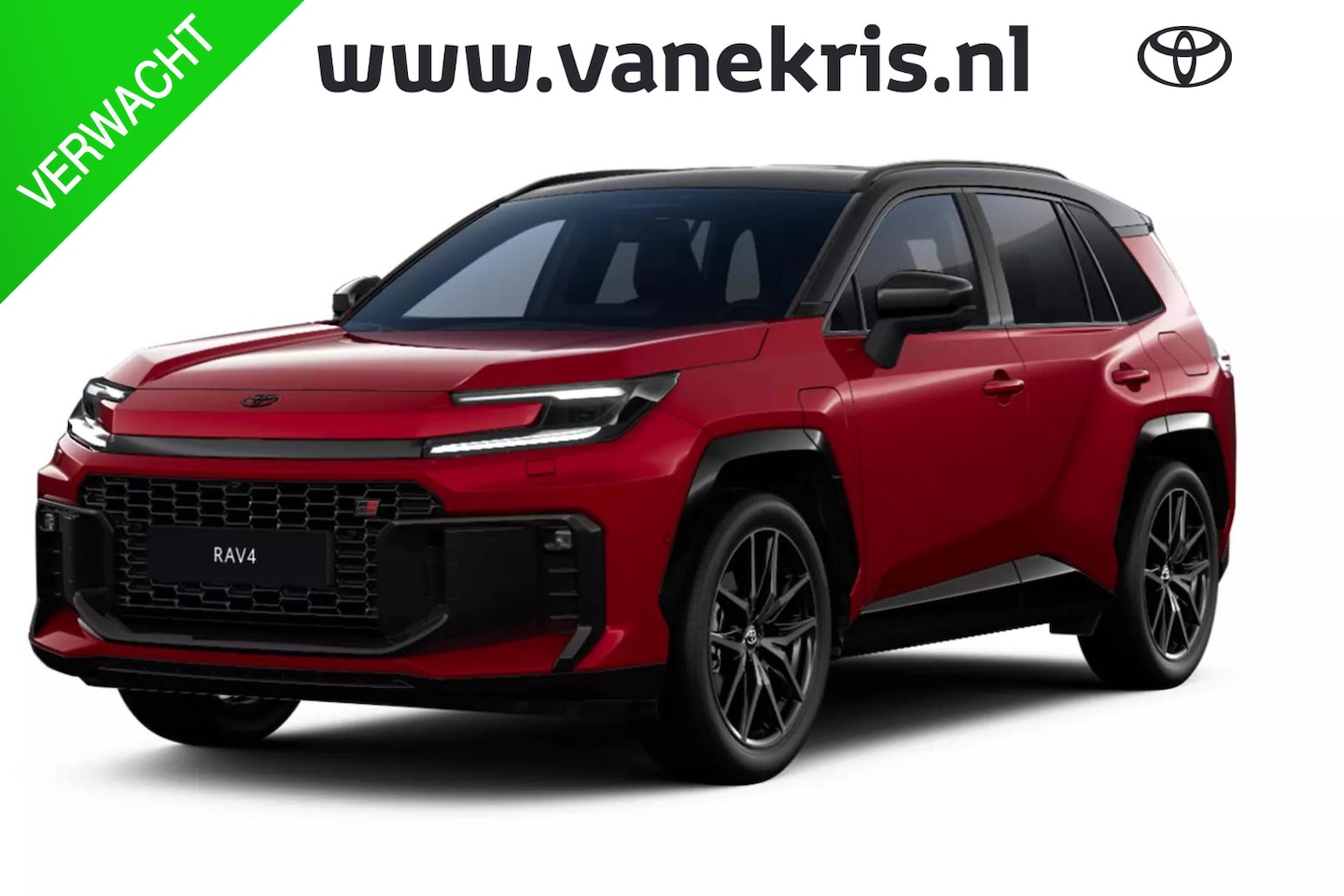 Toyota RAV4 - 2.5 Plug-in Hybrid AWD 300 GR Sport | Panorama Dak, Blind Spot, Heads-up Display - AutoWereld.nl