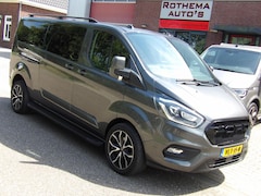 Ford Transit Custom - 2.0 TDCI 170PK 2021 DUB-CAB VELE EXTRA'S 2x SCHUIFDEUR NAVI CAMERA TOPSTAAT