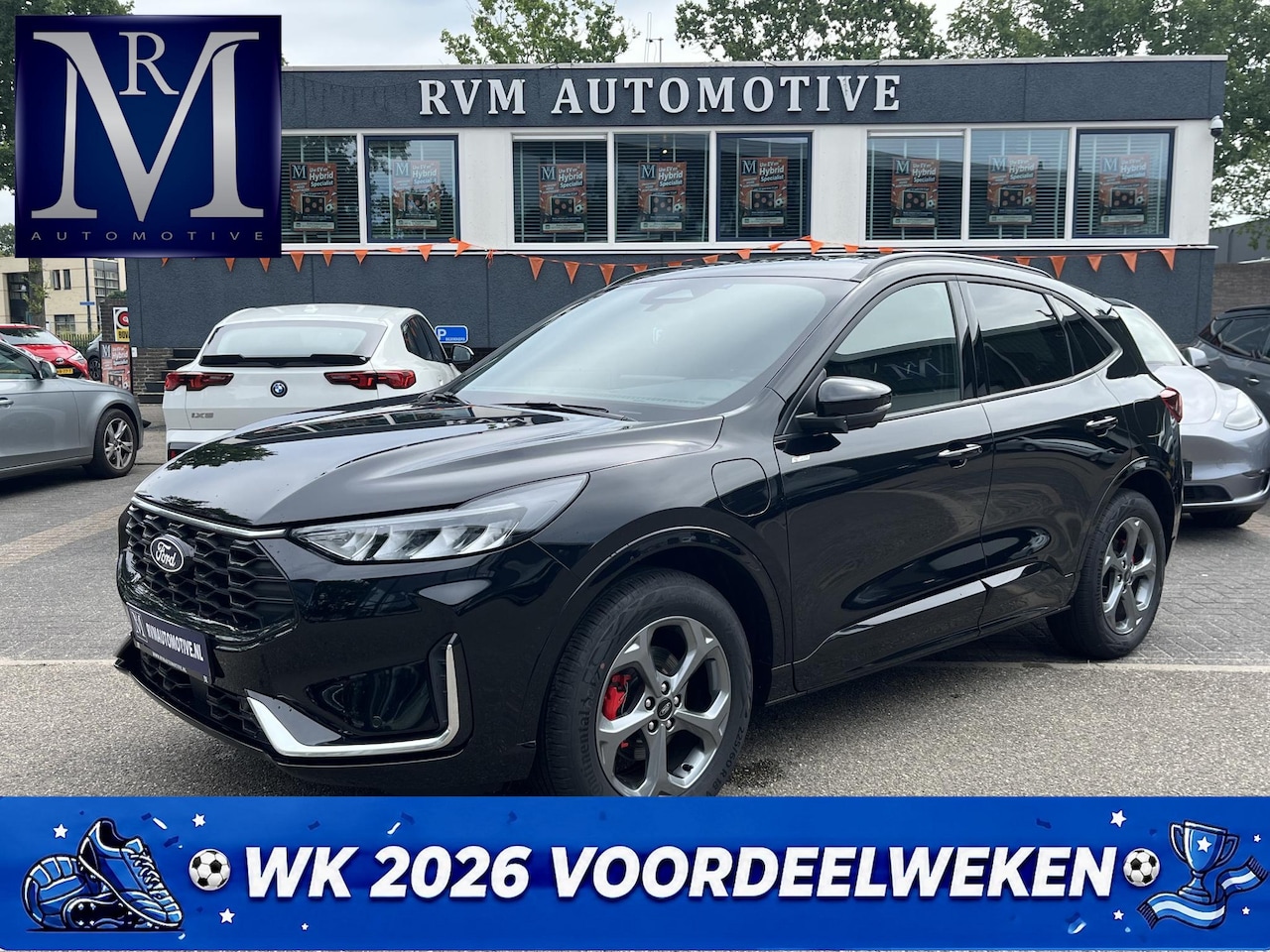 Ford Kuga - 2.5 PHEV ST-Line X NIEUWE AUTO! VAN: 49.000,- VOOR: 41.770,- UW WKVOORDEEL: 7.230,- | WINT - AutoWereld.nl
