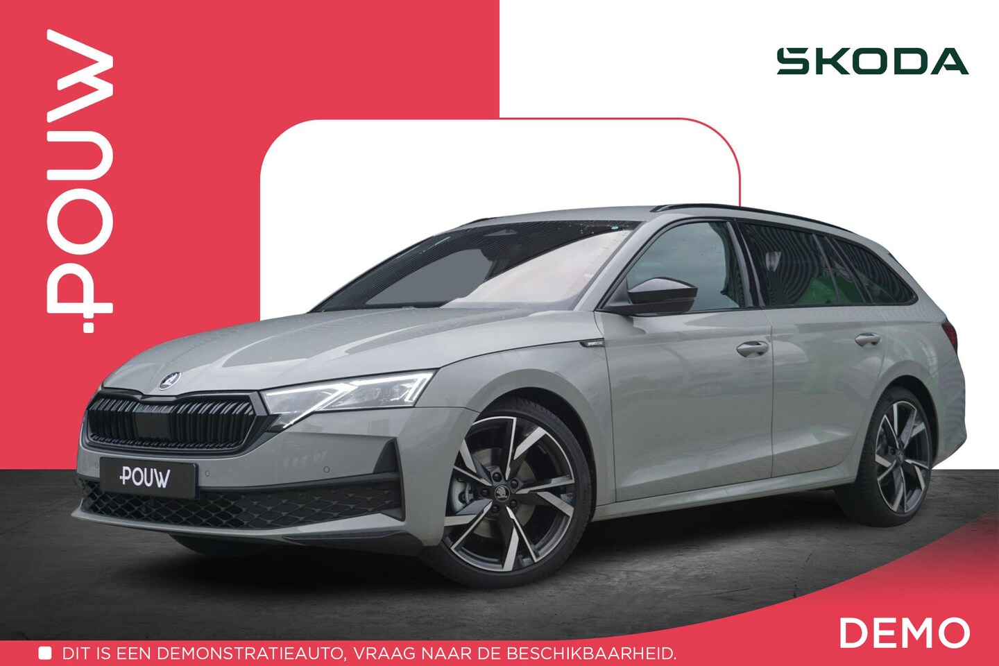 Skoda Octavia Combi - 1.5 TSI 150pk DSG MHEV Sportline Tour | Canton Audio | Head-up | Trekhaak - AutoWereld.nl