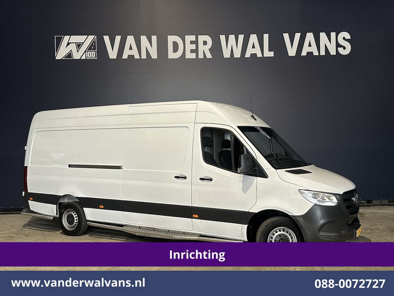 Mercedes-Benz Sprinter - 311 CDI Automaat L3H2 *PostNL inrichting* Euro6 Airco | Camera | Schappen Doorloopdeur, 27 - AutoWereld.nl