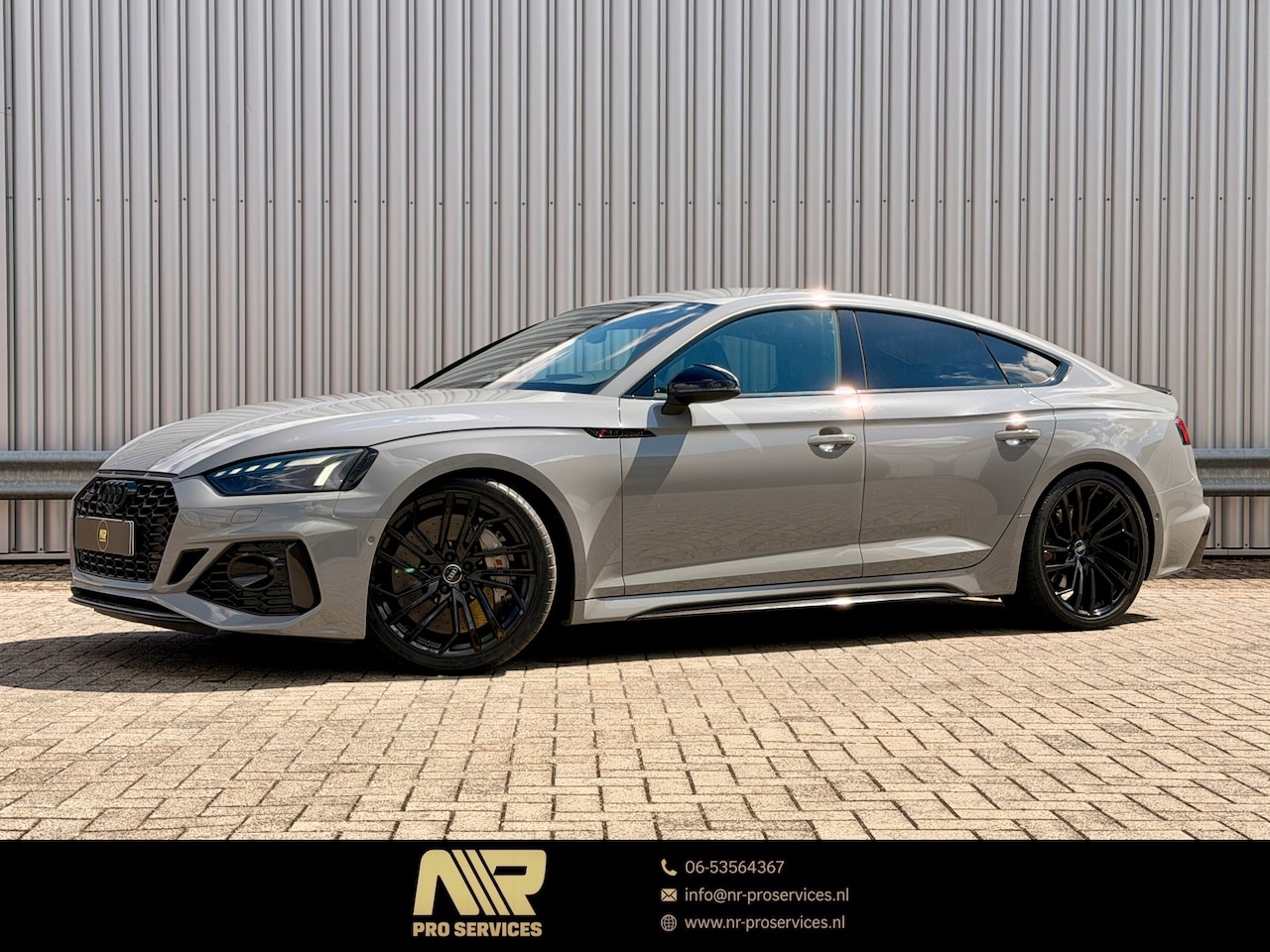 Audi A5 Sportback - 2.9 TFSI RS 5 quattro Nardo Grey | Keramische remmen | B&O | HUD - AutoWereld.nl