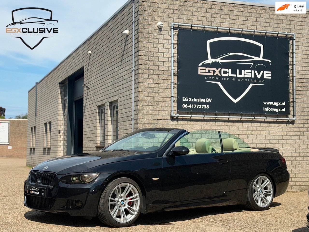 BMW 3-serie Cabrio - 335i High Executive M PAKKET|CRUISE CONTROL|PDC|STOELVERWARMING| - AutoWereld.nl