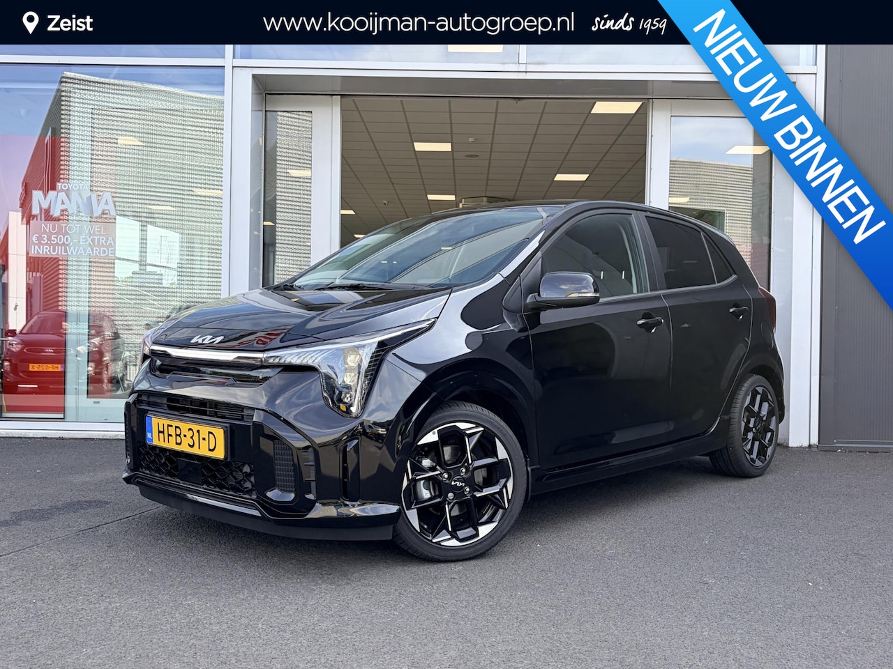 Kia Picanto - 1.0 DPI GT-Line Stoel voor en stuurwiel verwarming | Electr. Schuifdak |Cruise -Climate co - AutoWereld.nl