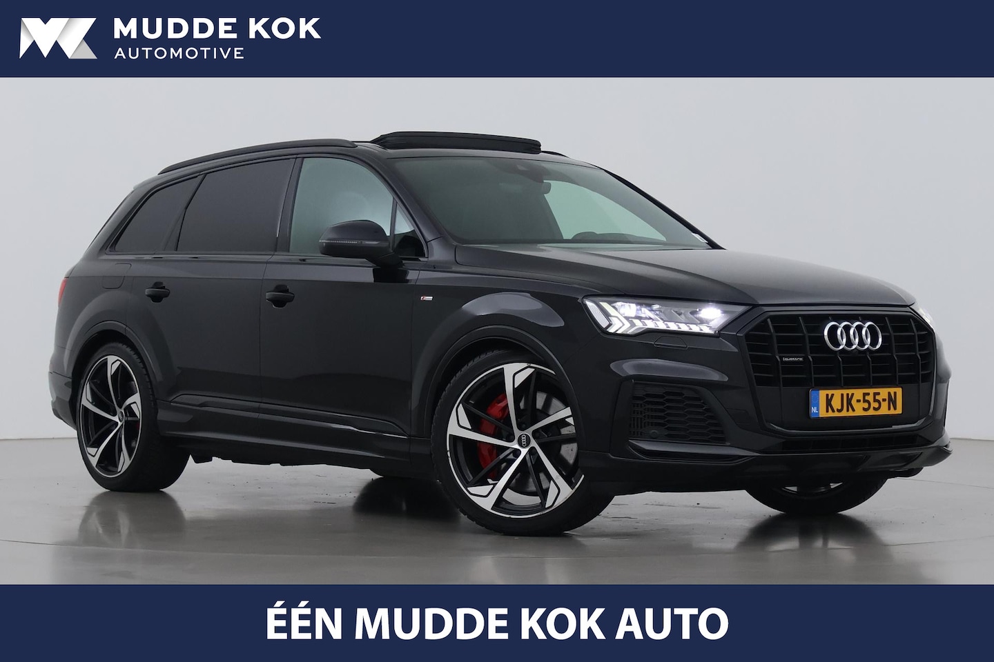 Audi Q7 - 60 TFSI e quattro Competition | Panoramadak | Luchtvering | 22 Inch Audi Sport | Matrix LE - AutoWereld.nl