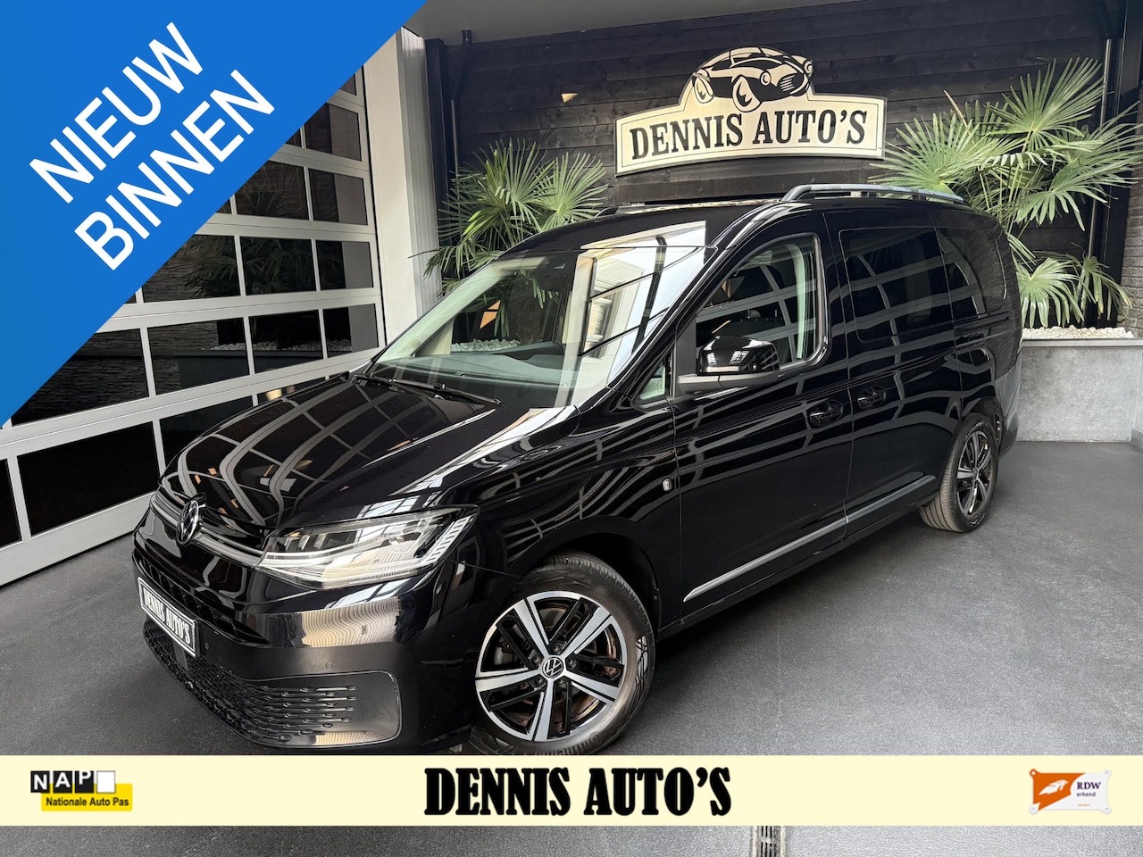Volkswagen Caddy Maxi - 1.5 TSI style luxe uitvoering 7 personen - AutoWereld.nl