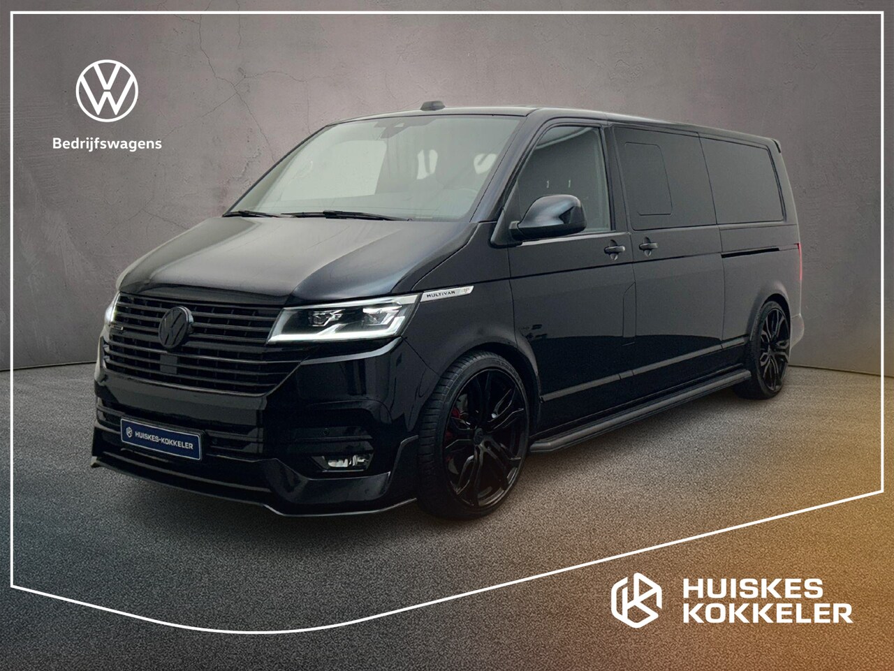 Volkswagen Transporter Multivan - 2.0 TDI 199pk DSG L2 4Motion Dubbel Cabine | Elek. stoelen + Memory | Elek. deuren + achte - AutoWereld.nl