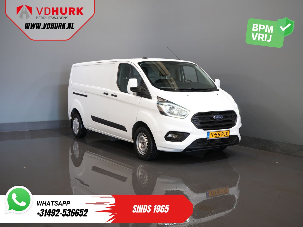 Ford Transit Custom - 2.0 TDCI L2 130 pk Trend 2.8t Trekverm./ Cruise/ PDC V+A/ DAB/ Airco - AutoWereld.nl
