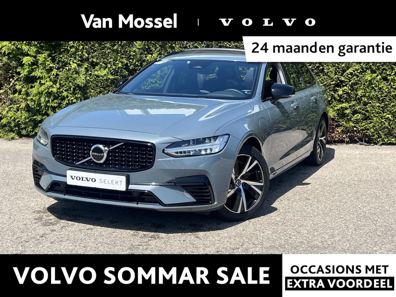 Volvo V90 - T6 AWD R-Design | Blis | Pano dak | Trekhaak | AppleCarplay | Google | Keyless | Stuur en - AutoWereld.nl