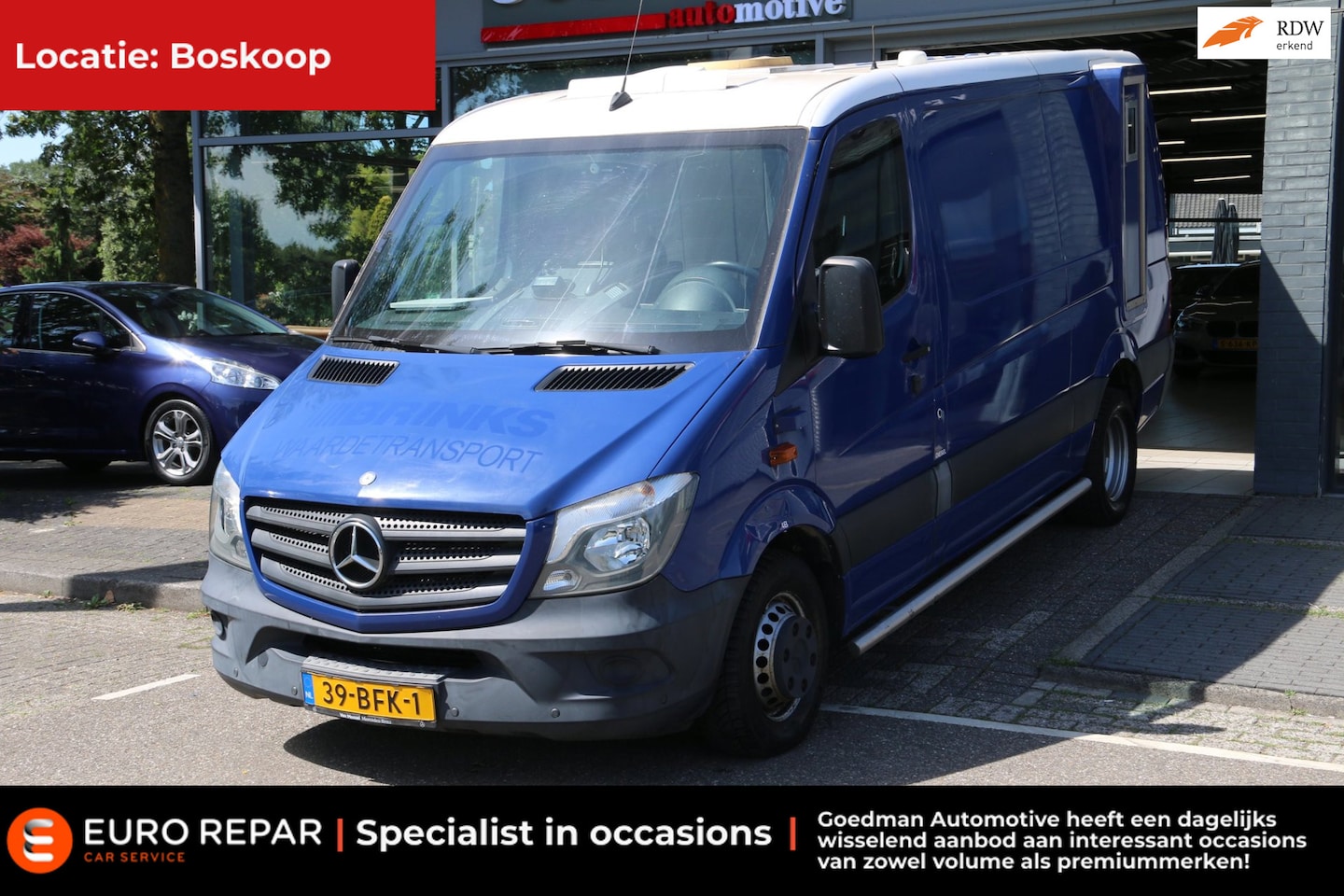 Mercedes-Benz Sprinter - 3X GELDTRANSPORT WAGEN GEPANSERD! - AutoWereld.nl