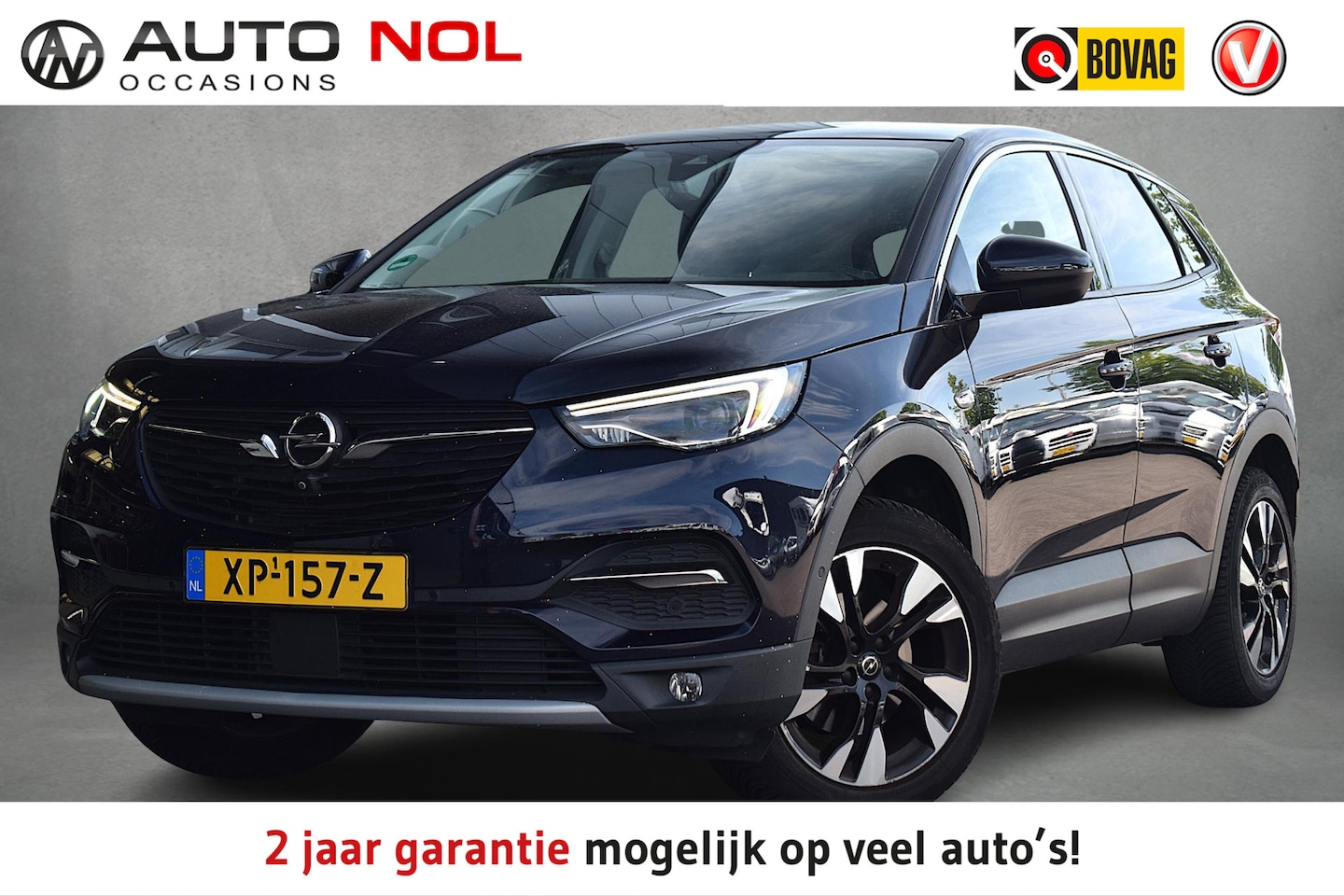 Opel Grandland X - 1.2 Turbo Ultimate | Pano | Leer | Stuur- en Stoelverw. | Memory | CarPlay - AutoWereld.nl