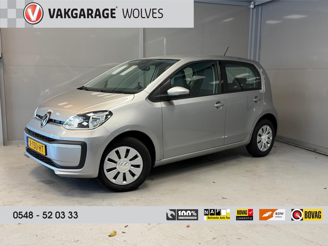 Volkswagen Up! - 1.0 5 deurs | AIRCO | ELEKTR. PAKKET | DAB | - AutoWereld.nl