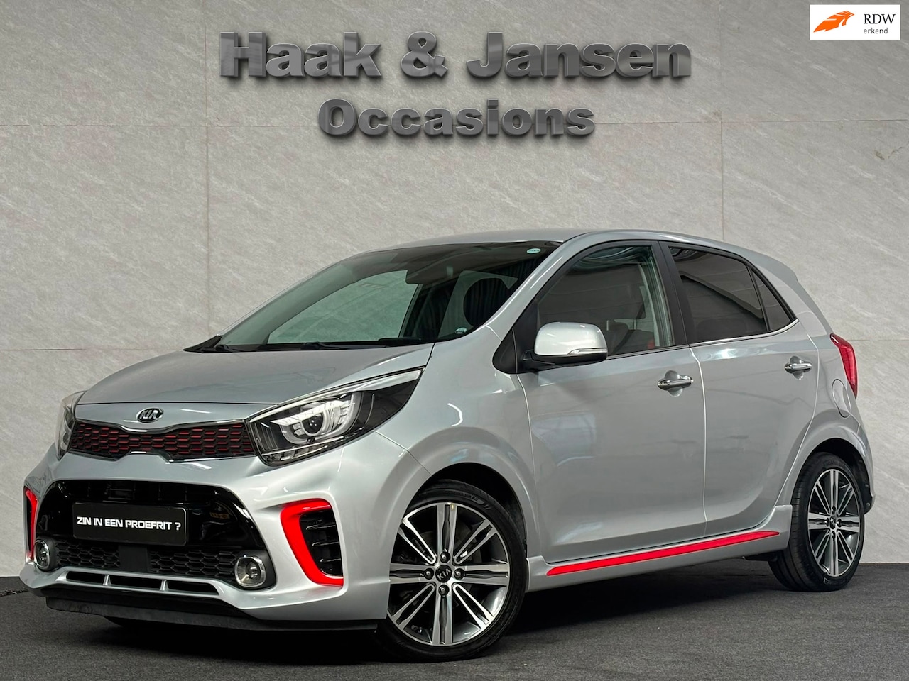 Kia Picanto - 1.0 T-GDI GT-Line Carplay Leder Stoelverwarming - AutoWereld.nl