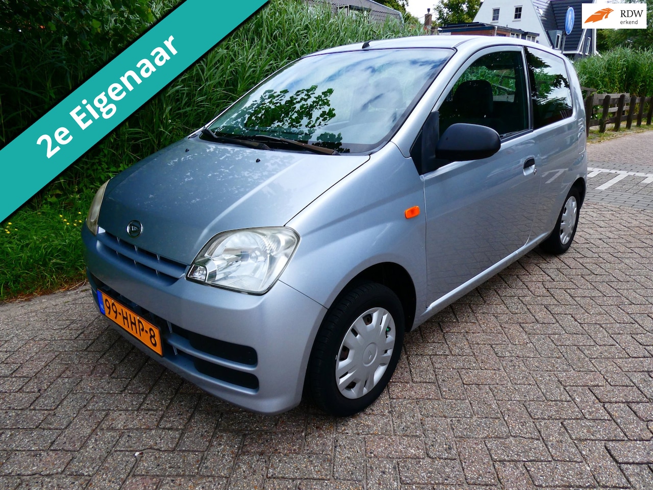 Daihatsu Cuore - 1.0-12V 2e eig. 64.000km. Stuurbekr. Zuinig Nette auto - AutoWereld.nl