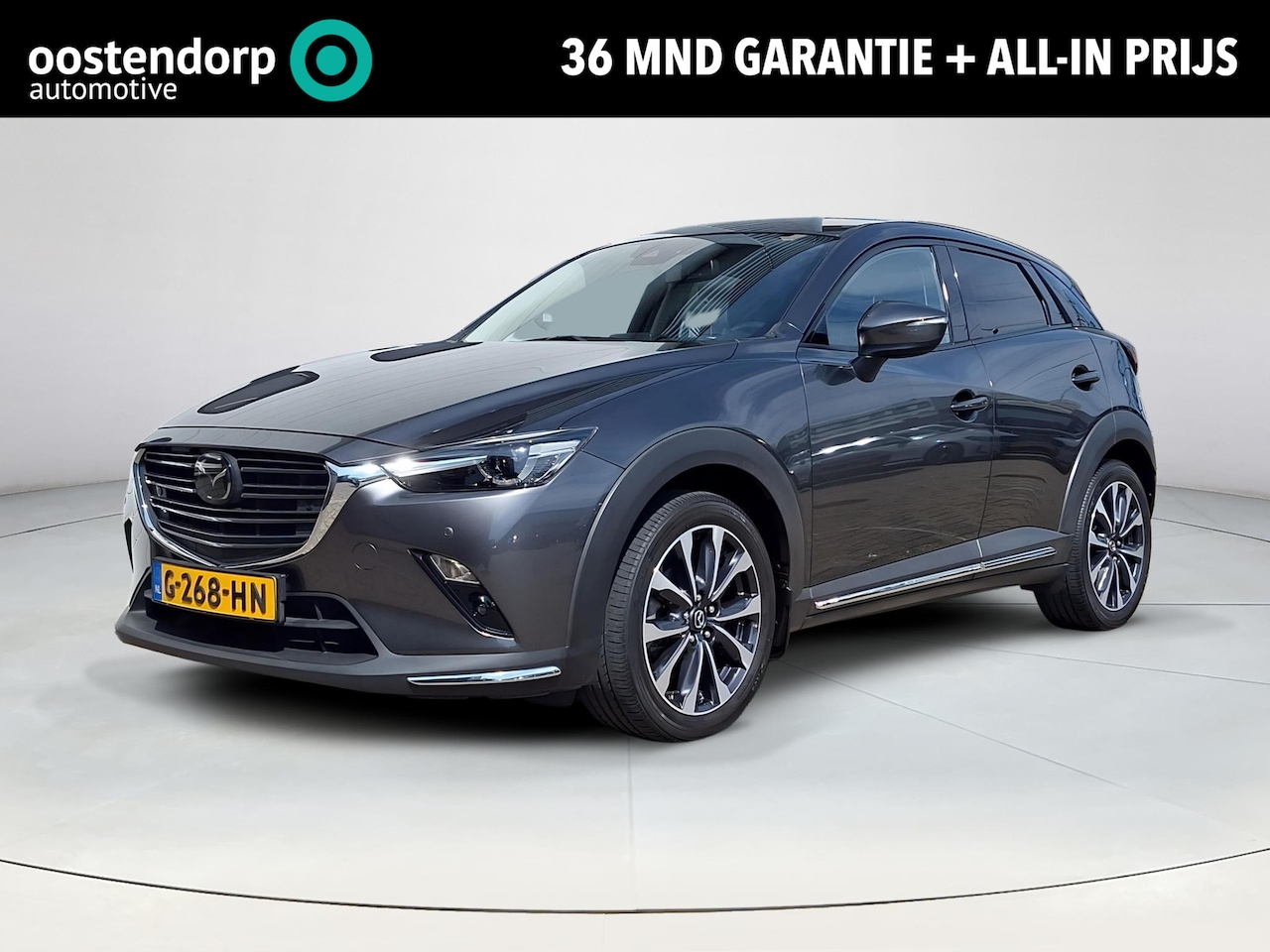 Mazda CX-3 - 2.0 SkyActiv-G 120 GT-M | Trekhaak | Stoel/stuurverwarming | Cruise control | Navigatie | - AutoWereld.nl