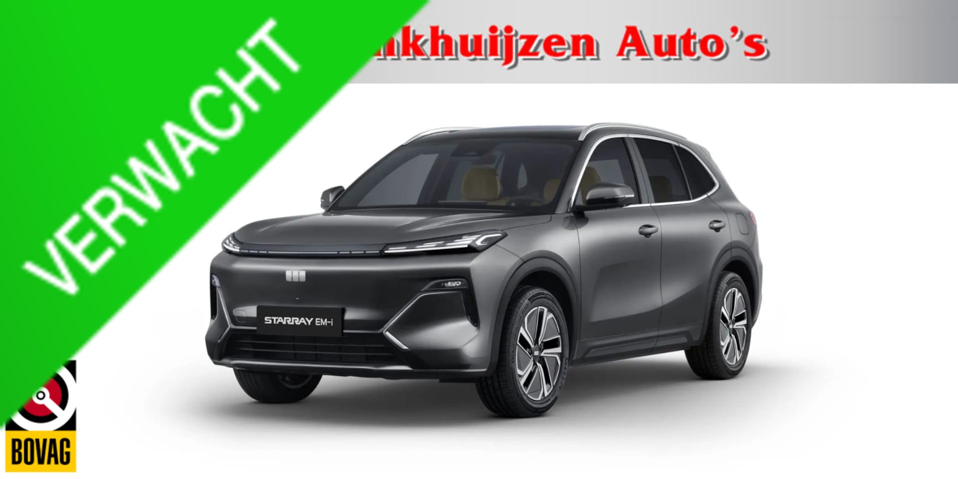 Geely Starray EM-i - 1.5 PHEV Max+ 138KM ELEKTRISCH BEREIK/LEER/SCHUIFDAK/19"LMV! - AutoWereld.nl