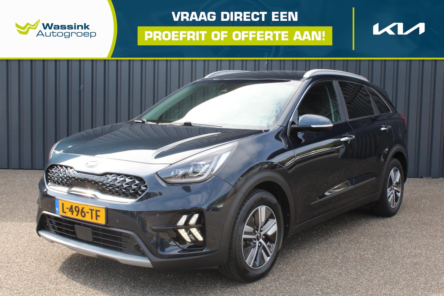 Kia Niro - 1.6 GDi Hybrid DynamicPlusLine Navigatie | DAB | Camera | Carplay | Stoel / Stuurverwarmin - AutoWereld.nl