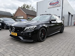 Mercedes-Benz C-klasse - AMG 63 S PANO / Schaalstoelen / Sfeerverlichting / Facelift / Carbon Pano / Schaalstoelen