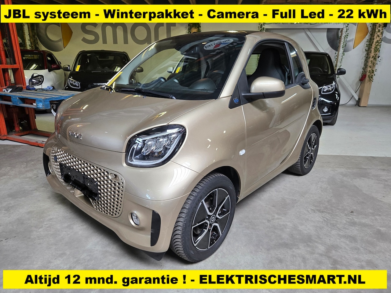 Smart Fortwo - EQ Comfort PLUS - JBL sound - Full Led - Winterpakket - Camera - Carplay/Android Auto - 22 - AutoWereld.nl