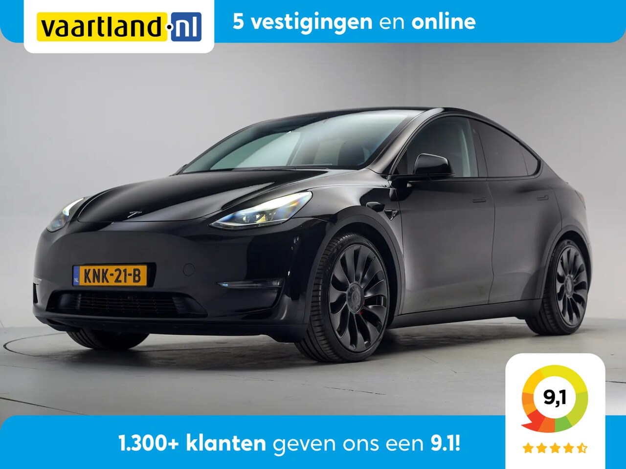 Tesla Model Y - Performance AWD 75 kWh [ Panoramadak Trekhaak Stuur/stoelverwarming ] - AutoWereld.nl