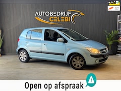 Hyundai Getz - 1.4i Active Cool 2008 BLAUW AIRCO|NAP|CARPLAY