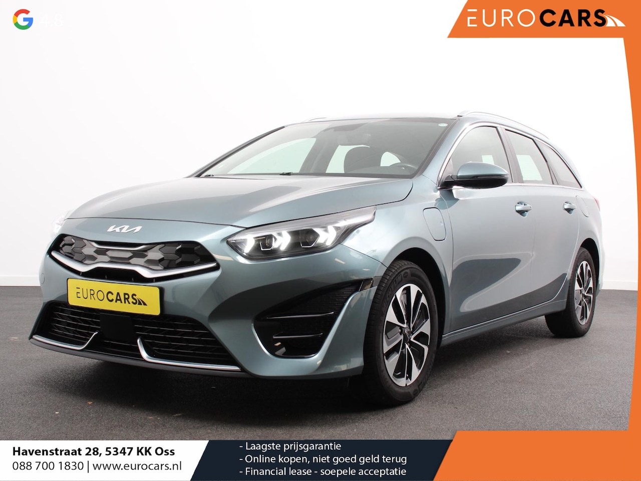 Kia Cee'd Sportswagon - Ceed 1.6 GDI PHEV DynamicPlusLine Navigatie Apple Carplay Android Auto Camera Parkeersenso - AutoWereld.nl
