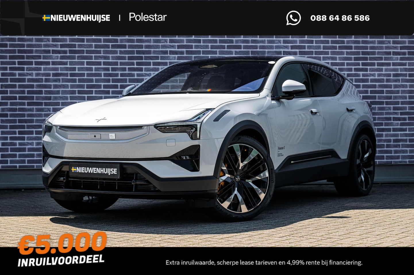 Polestar 3 - Performance 106 kWh | 800V Snelladen | MY26 | Pilot | Plus | Trekhaak | HD LED Koplampen | - AutoWereld.nl