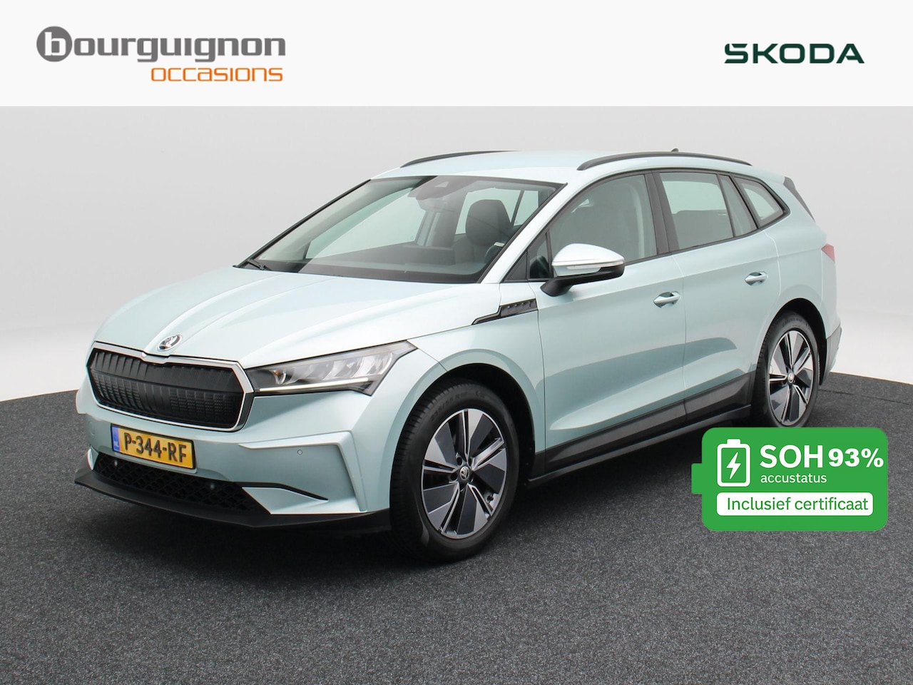 Skoda Enyaq iV - 60 179 pk | Stoel/Stuurverwarming | Adaptive Cruise | Camera | Warmtepomp | Half Leer | Ca - AutoWereld.nl
