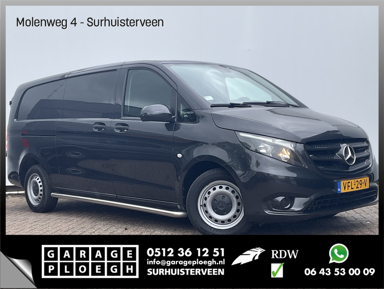 Mercedes-Benz Vito - 114 CDI Extra Lang Automaat Clima Cruise Trekhaak(2500) Orig.NL XXL - AutoWereld.nl