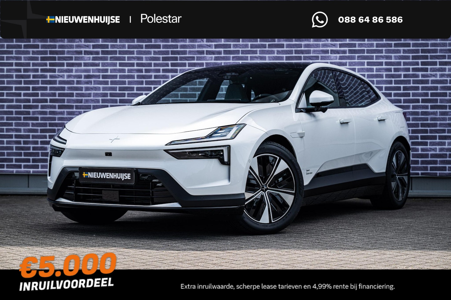Polestar 4 - Long Range Dual Motor AWD 100 kWh | Pilot | Plus | Tailored Knit | Harman Kardon | Adaptiv - AutoWereld.nl