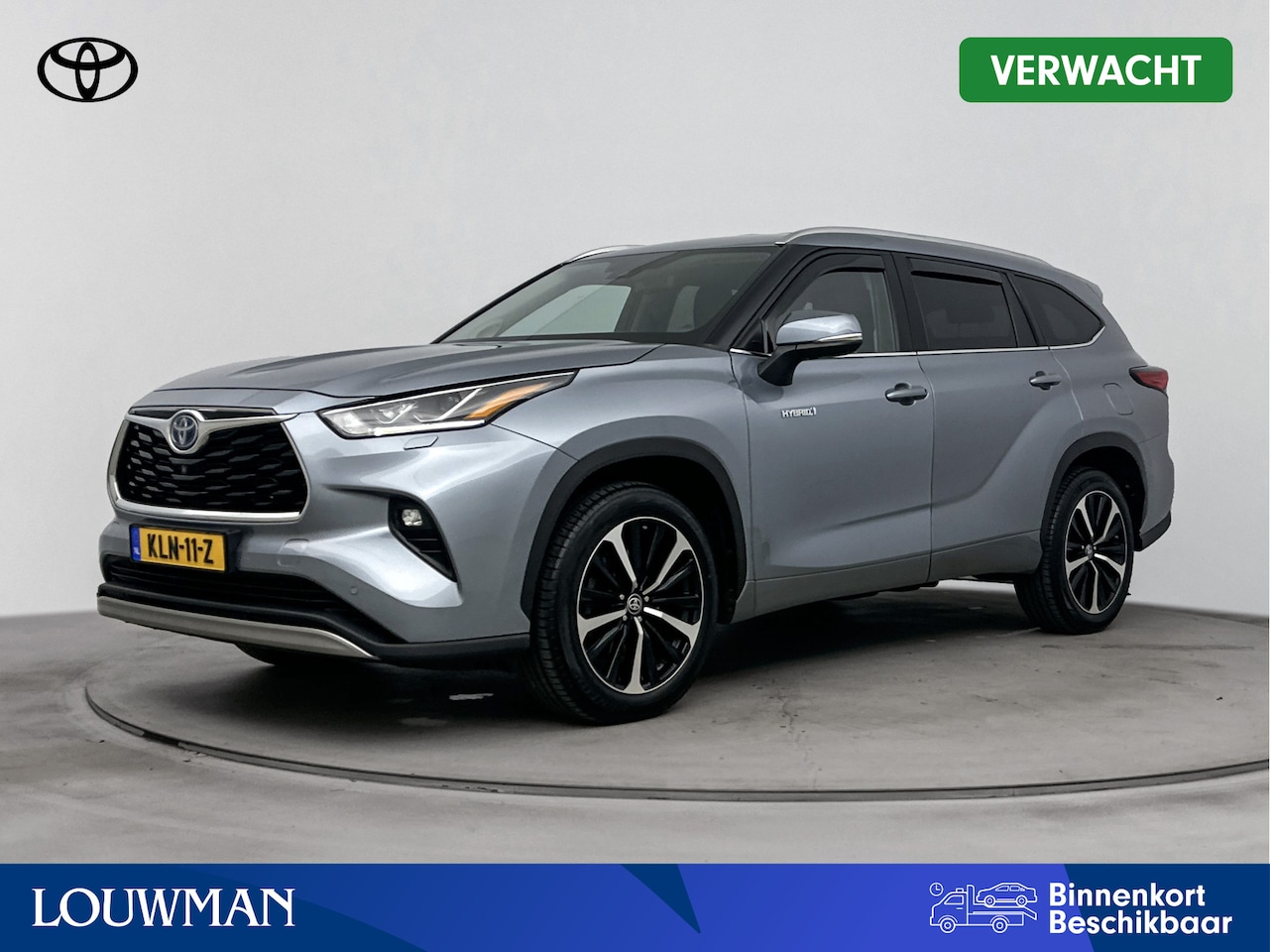 Toyota Highlander - 2.5 AWD Hybrid Premium 7-persoons | Trekhaak | JBL-Audio | Zwart Leder interieur | Reserve - AutoWereld.nl