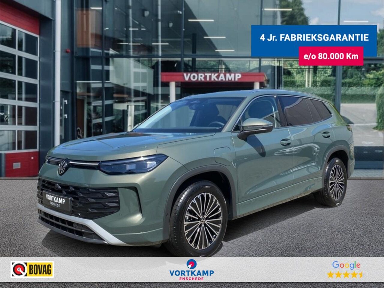 Volkswagen Tayron - 1.5 TSI eHYBRID LIFE TREKHAAK/360CAM/ELEK-KLEP/ACC/IQ/STOEL+STUURVERW/CARPLAY - AutoWereld.nl