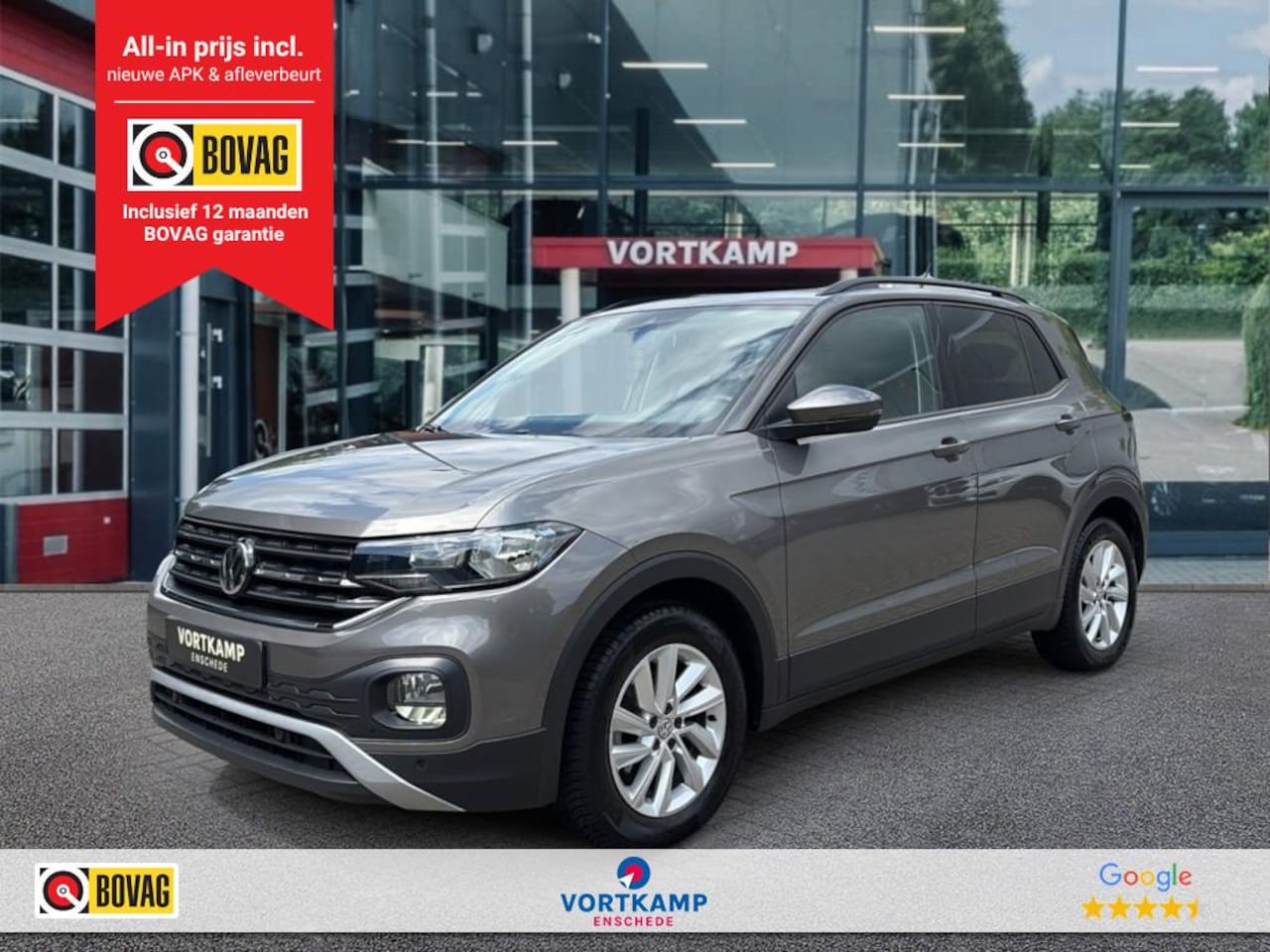Volkswagen T-Cross - 1.0 TSI LIFE TREKHAAK/CAMERA/ACC/CLIMA/CARPLAY/NAVI/DAB+ - AutoWereld.nl