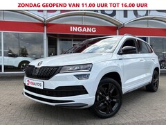 Skoda Karoq - 1.5 TSI ACT 150PK AUT. SPORT-LINE PANO-DAK NAVI CAMERA DIGITAL-COCKPIT CARPLAY AIRCO LMV P