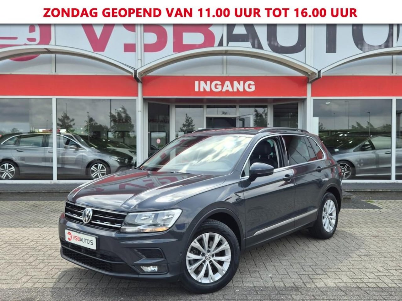 Volkswagen Tiguan - 1.5 TSI ACT. LEER PANO-DAK NAVI CAMERA CARPLAY MEMORY AIRCO LMV PDC - AutoWereld.nl