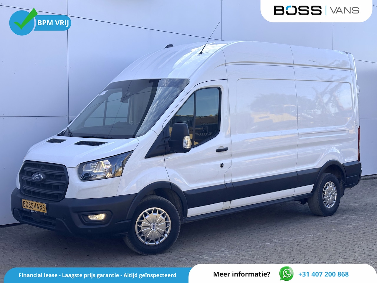 Ford Transit - 350 2.0 TDCI 170PK L3H3 Airco Cruise Control Parkeersensoren v+a Voorruitverwarming - AutoWereld.nl