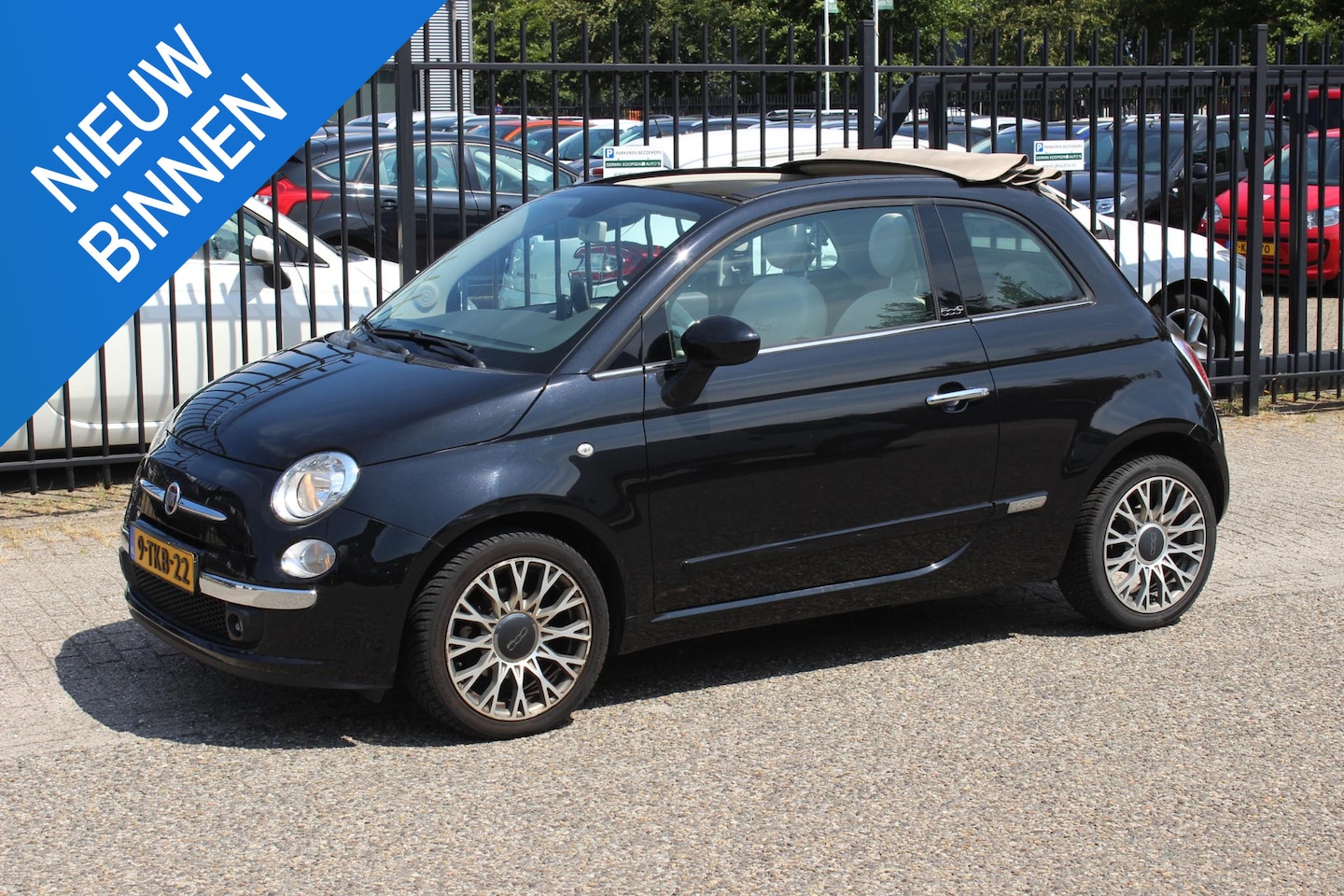 Fiat 500 C - 0.9 TwinAir Lounge 0.9 TwinAir Lounge, Airco, Leer! - AutoWereld.nl